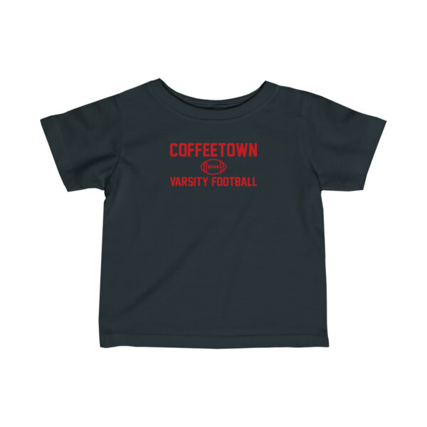 COFFEETOWN INFANT TEE – Rust Text - Image 5