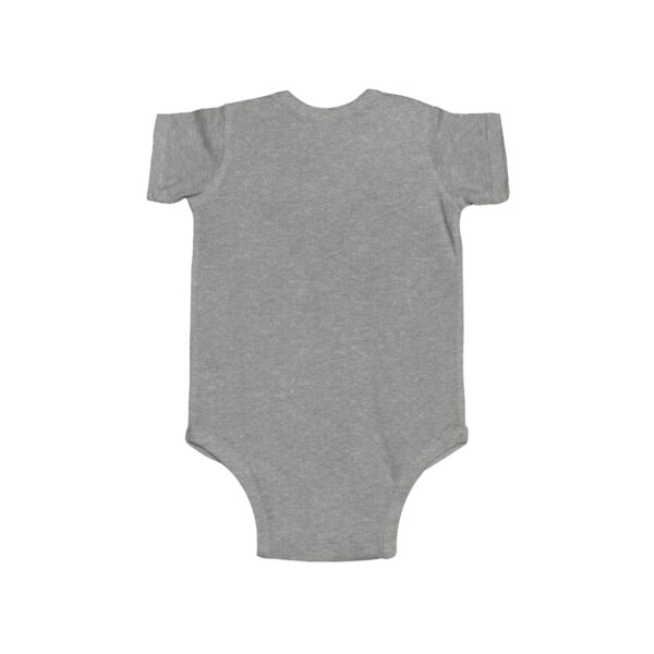 COFFEETOWN INFANT ONESIE – Rust Text - Image 4