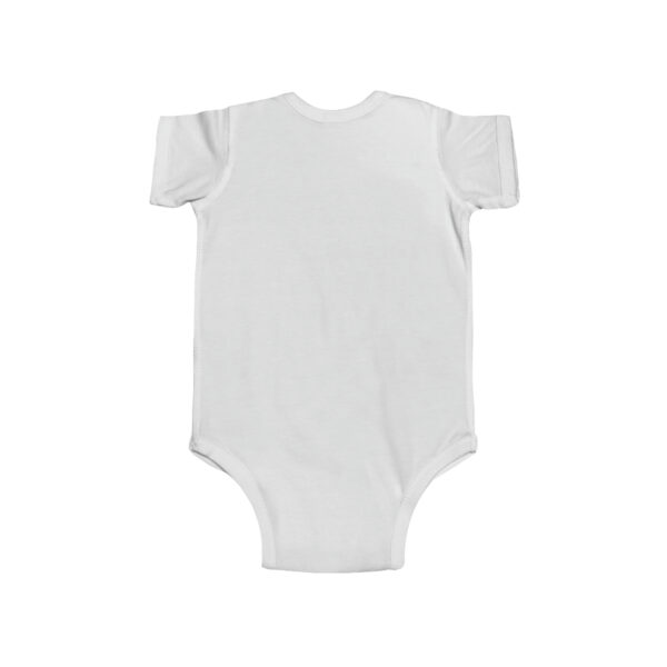 COFFEETOWN INFANT ONESIE – Rust Text - Image 2