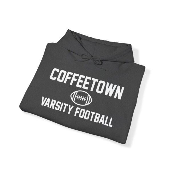 COFFEETOWN HOODIE – White Text - Image 4