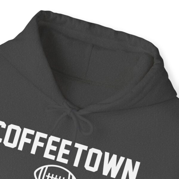 COFFEETOWN HOODIE – White Text - Image 5