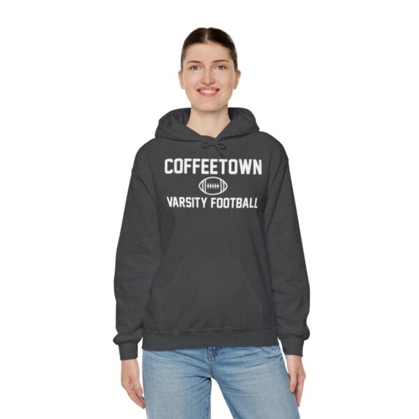 COFFEETOWN HOODIE – White Text - Image 8