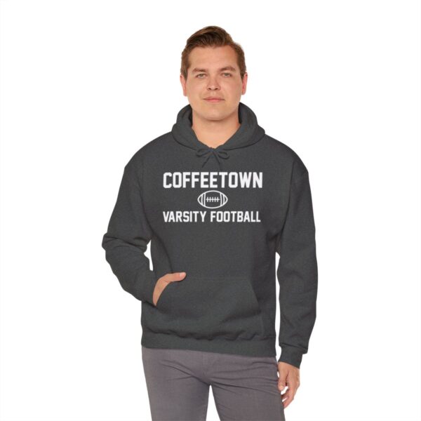 COFFEETOWN HOODIE – White Text - Image 9