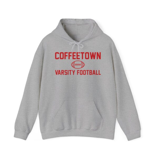 COFFEETOWN HOODIE – Rust Text