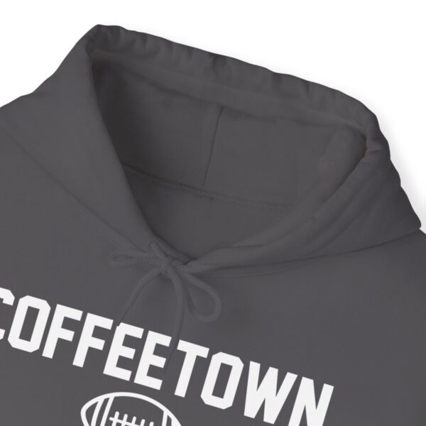 COFFEETOWN HOODIE – White Text - Image 57