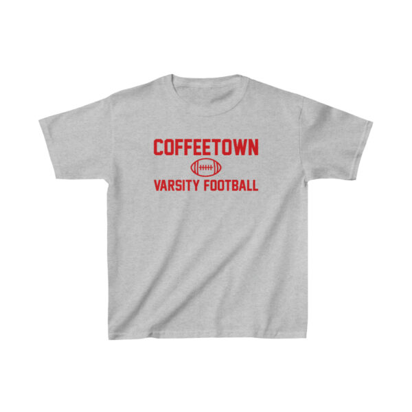 COFFEETOWN KIDS TEE – Rust Text - Image 5