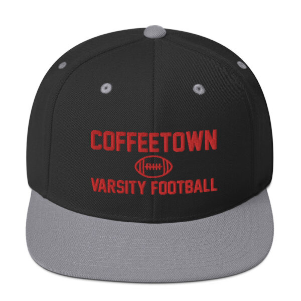 COFFEETOWN SNAPBACK – Rust Text - Image 2