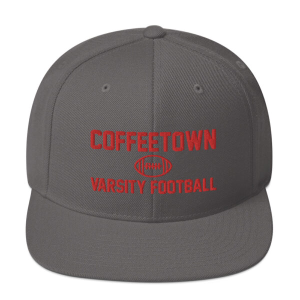 COFFEETOWN SNAPBACK – Rust Text - Image 3