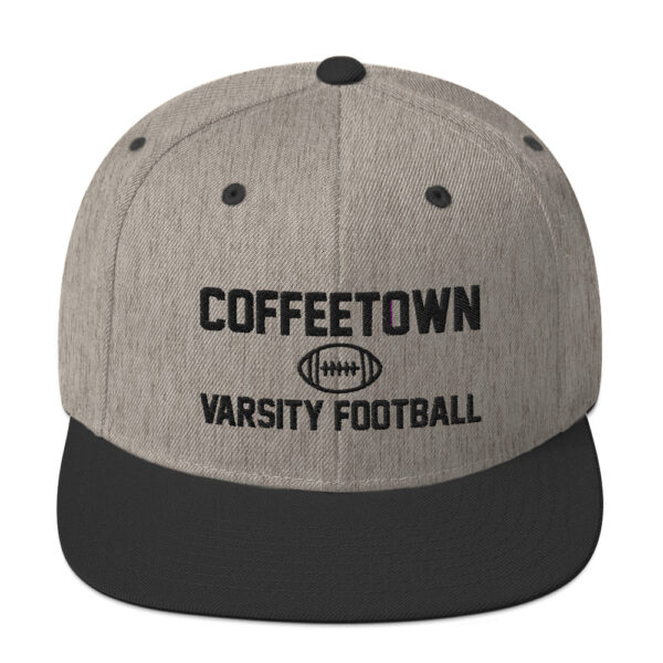 COFFEETOWN SNAPBACK – Black Text - Image 3