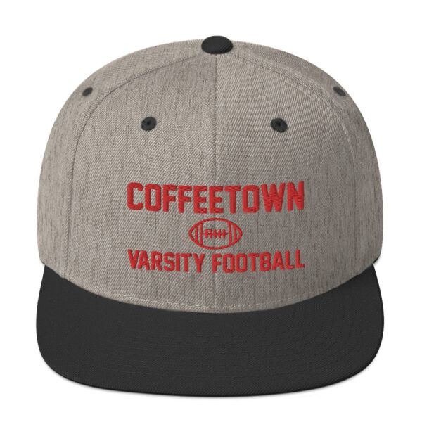 COFFEETOWN SNAPBACK – Rust Text - Image 4