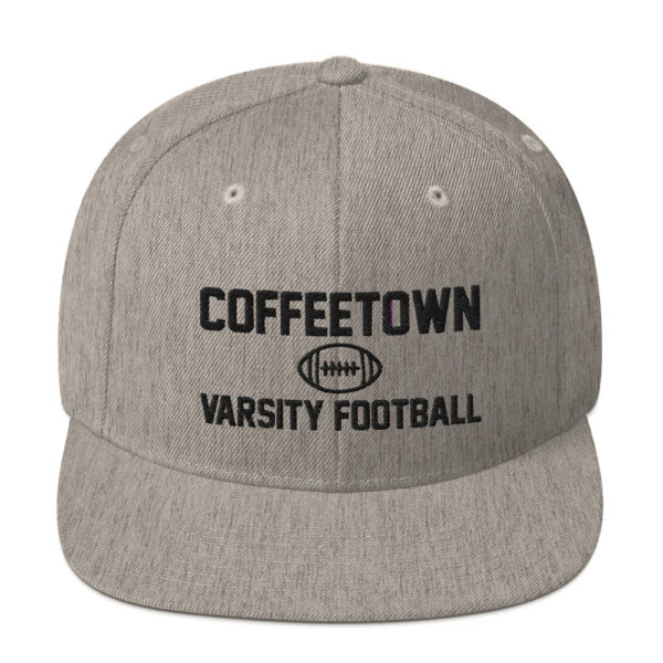 COFFEETOWN SNAPBACK – Black Text - Image 4