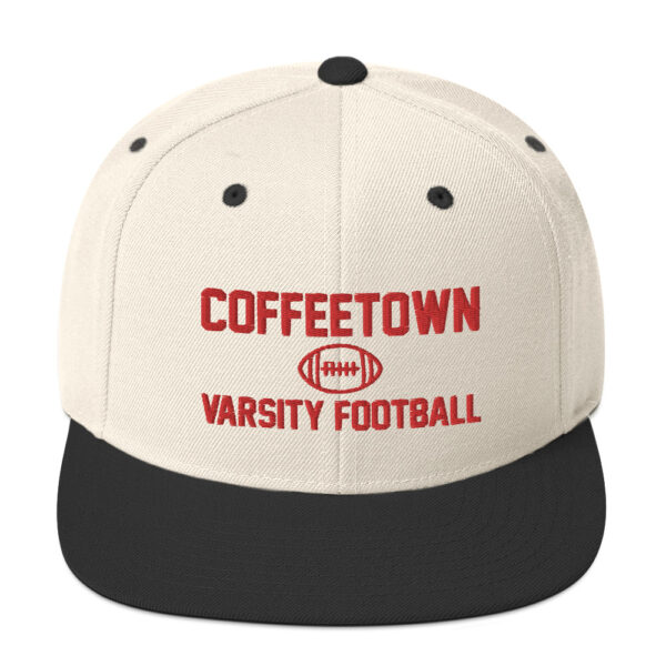 COFFEETOWN SNAPBACK – Rust Text - Image 6