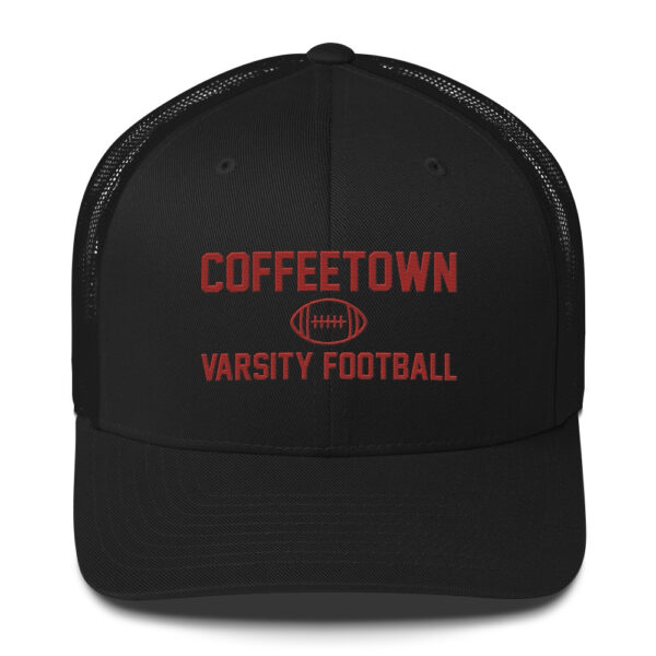 COFFEETOWN TRUCKER CAP – Rust Text - Image 7