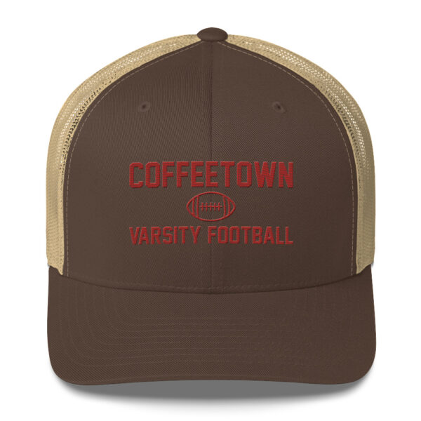 COFFEETOWN TRUCKER CAP – Rust Text - Image 4