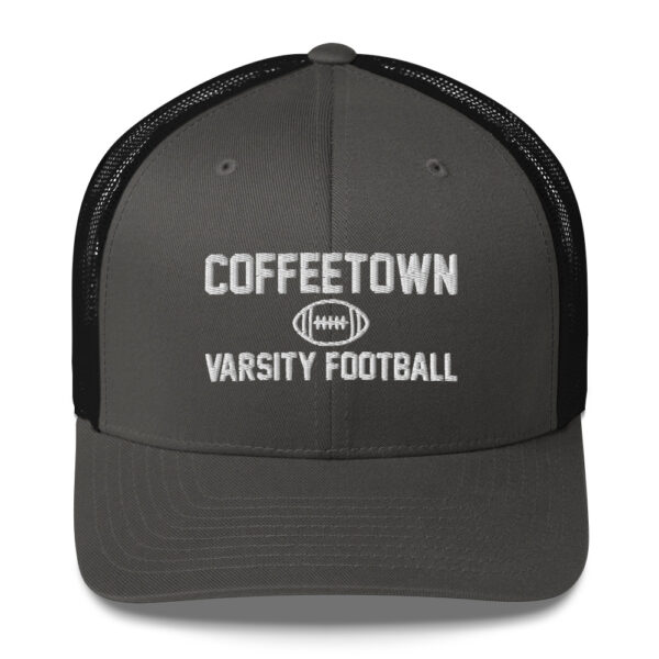 COFFEETOWN TRUCKER CAP – White Text - Image 2