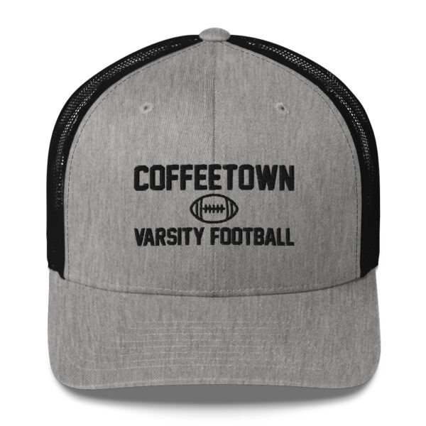 COFFEETOWN TRUCKER CAP – Black Text - Image 2